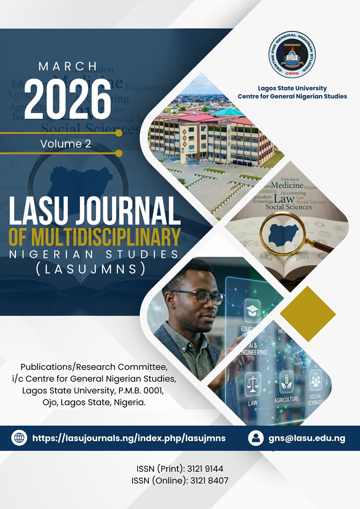 					View Vol. 2 (2026): LASU Journal of Multidisciplinary Nigerian Studies
				